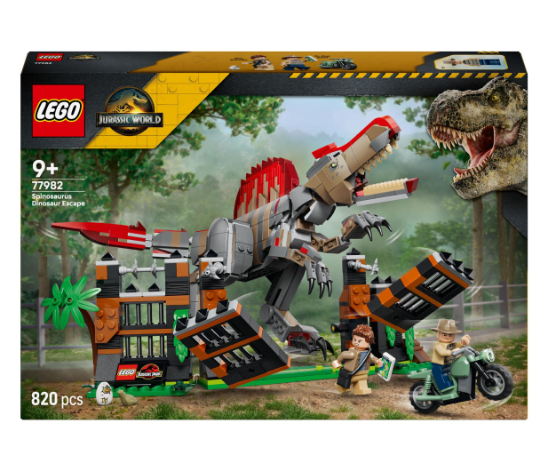 LEGO JURASSIC WORLD 77982 Ucieczka spinozaura - 1547438 - zdjęcie